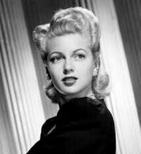 Lana Turner as "Myrtle"